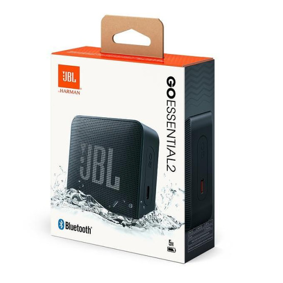 Bluetooth колонка JBL GO ESSENTIAL 2 BLACK JBLGOES2BLKEU