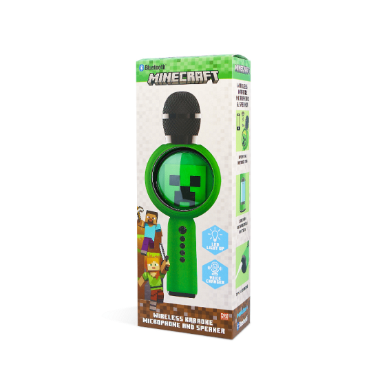 Микрофон OTL Minecraft Creeper - Karaoke