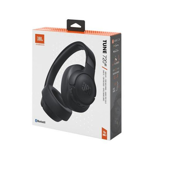 Слушалки JBL T720BT BLK JBLT720BTBLK