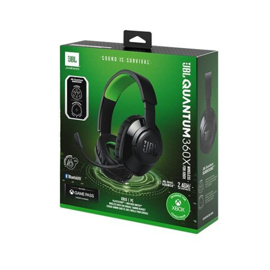 Слушалки с микрофон JBL JBL Quantum 360 JBLQ360XWLBLKGRN