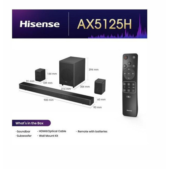 Саундбар Hisense AX5125H