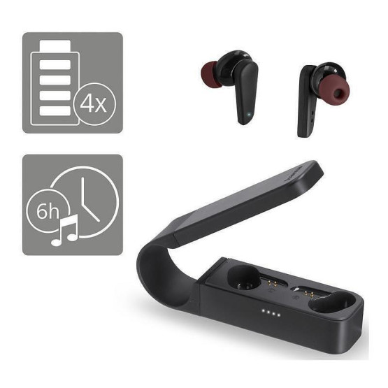 Слушалки Hama 184103 Spirit Pocket Black