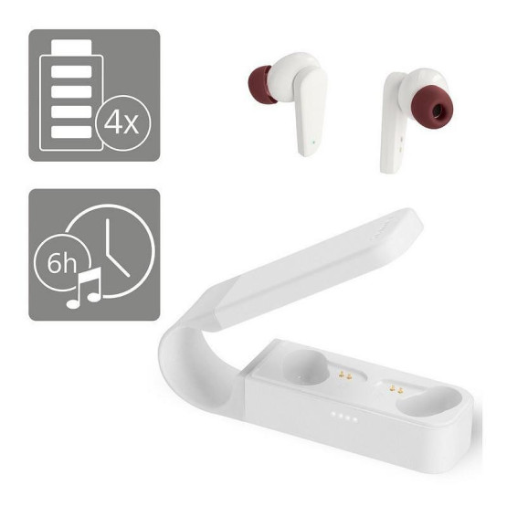 Слушалки Hama 184104 Spirit Pocket White