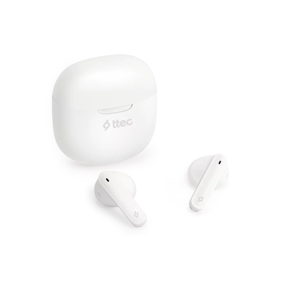 Bluetooth слушалки ttec AirBeat Nova TWS Bluetooth Headset - Бели