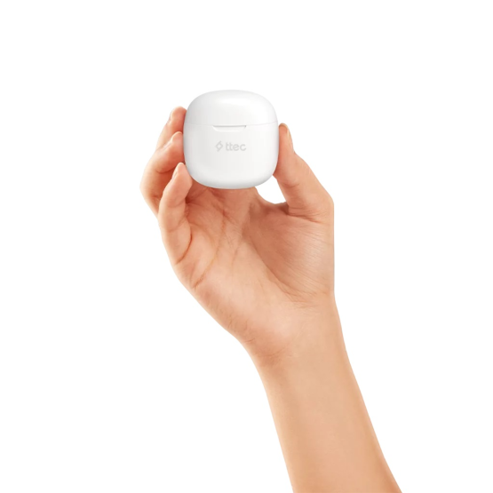 Bluetooth слушалки ttec AirBeat Nova TWS Bluetooth Headset - Бели