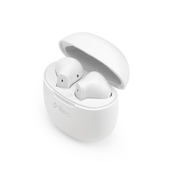 Bluetooth слушалки ttec AirBeat Nova TWS Bluetooth Headset - Бели