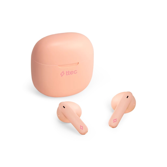 Bluetooth слушалки ttec AirBeat Nova TWS Bluetooth Headset - Розови