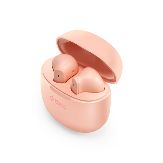 Bluetooth слушалки ttec AirBeat Nova TWS Bluetooth Headset - Розови