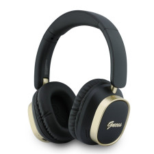 Bluetooth слушалки Guess ENC Rectangle Metal Script - Черни