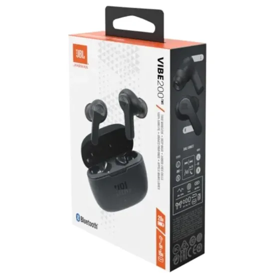 Bluetooth слушалки JBL Wave Vibe V200 TWS Bluetooth - Черни