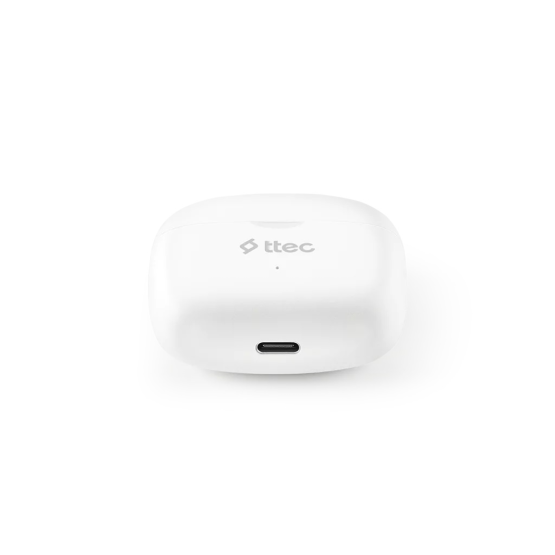 ttec AirBeat Pro ANC TWS Bluetooth Headset - Бели