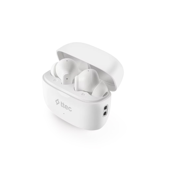 ttec AirBeat Pro ANC TWS Bluetooth Headset - Бели