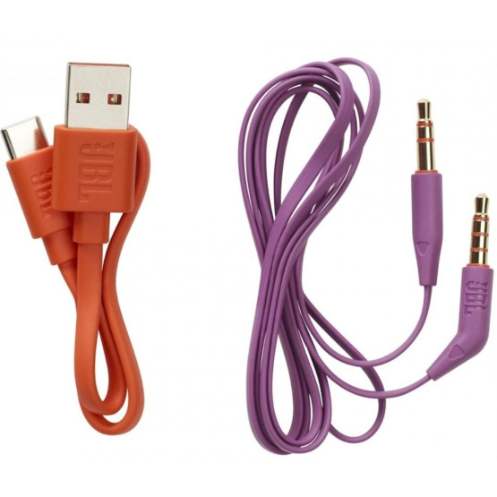 Bluetooth слушалки JBL JR460NC - Розови