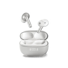Bluetooth слушалки ttec AirBeat Pro ANC LCD TWS Bluetooth Headset - Сиви