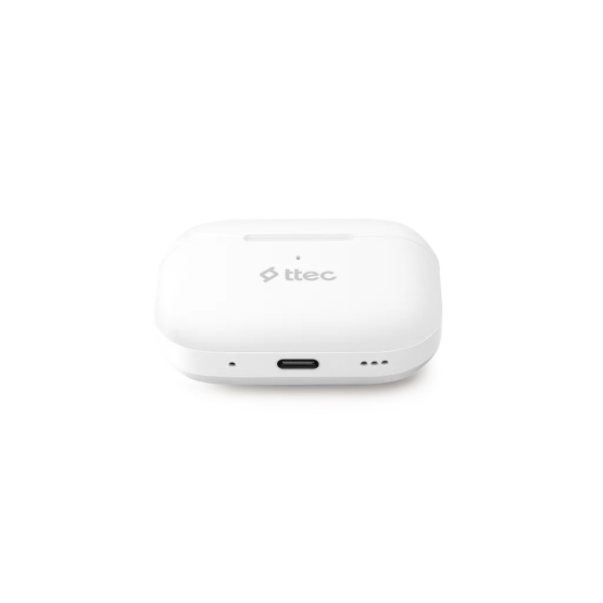 Bluetooth слушалки ttec AirBeat Pro Lite ANC TWS Bluetooth Headset - Бели
