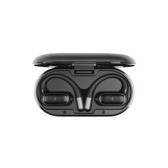 Bluetooth слушалки ttec SoundFlow Open-Ear OWS - Черни