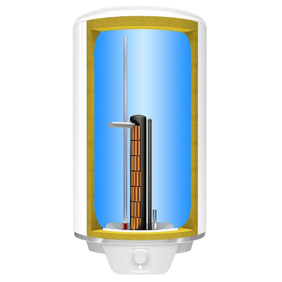 Бойлер Atlantic STEATITE TURBO S 100L/V 2.1KW/861367 , 100 , 2.1 , C , Вертикален