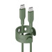 Data кабел empower by PanzerGlass Racing USB-C to USB-C Cable 60W USB 2.0, 2m - Зелен