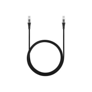 Data кабел ttec ExtremeCable Extra Durable Transparent USB-C –USB-C 60W PD/QC Fast Charging/Data Cable, 120cm - Черен