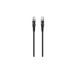 Data кабел ttec ExtremeCable Extra Durable Transparent USB-C –USB-C 60W PD/QC Fast Charging/Data Cable, 120cm - Черен