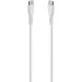Data кабел ttec USB-C - USB-C 60W PD/QC Fast Charging/Data Cable - 120cm - Бял
