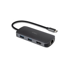 Хъб ttec Type-C - 4K HDMI + Gigabit Ethernet LAN + PD USB-C+ USB-A 2.0+ USB-A 2.0 x 2 + SD + MSD Converter / Hub /Multiplexer(Macbook comp) - Черен