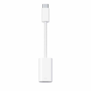 Адаптер Apple USB-C/Lightning Adapter, Бял, MUQX3ZM/A A