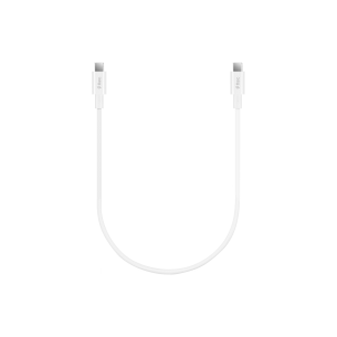 Data кабел ttec Type-C - Type-C 30cm 65W Fast Charge Cable - Бял