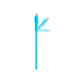 Data кабел ttec USB-C - Lightning Charge Cable 120cm - Neon Blue
