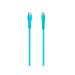 Data кабел ttec USB-C - Lightning Charge Cable 120cm - Neon Blue