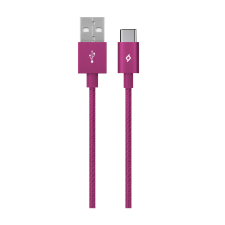 Кабел AlumiCable Type C 2.0 Charge/Data Cable - Розов