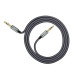 Аудио кабел Hoco UPA03 Noble sound series AUX audio cable 3.5 - Сив