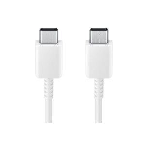Data cable Samsung USB-C/USB-C Data Cable 3A 1.8m - Бял, EP-DX310JWE