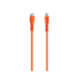 Data кабел ttec USB-C - Lightning Charge/Data Cable 120cm - Neon Orange