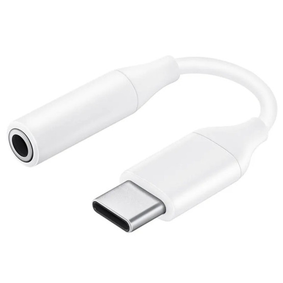 Адаптер Samsung Type-C към -3.5mm jack - Бял