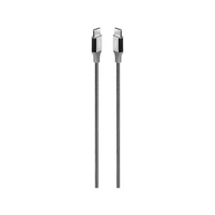 Data кабел ttec, AlumiCable, Type-C - Type-C, 300cm, 65W, Fast Charge - Сив