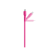 Data кабел ttec USB-C - Lightning Charge/Data Cable 120cm - Neon Pink