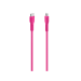Data кабел ttec USB-C - Lightning Charge/Data Cable 120cm - Neon Pink