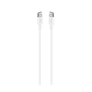 Data кабел ttec, Type-C - Type-C, 200cm, 65W, Fast Charge Cable, Бял
