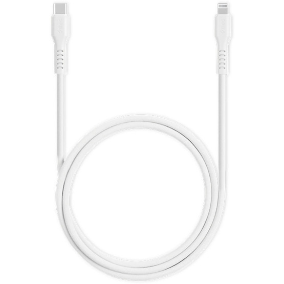 Data кабел ttec USB-C - Lightning Charge/Data Cable 120cm - Бял