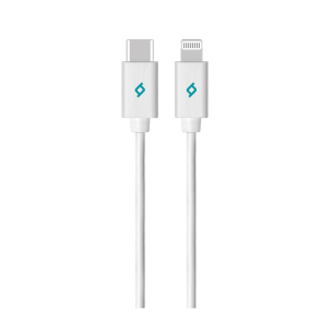 Кабел MFI Lightning - Type C Charge / Data Cable , 150cm - Бял, 117795