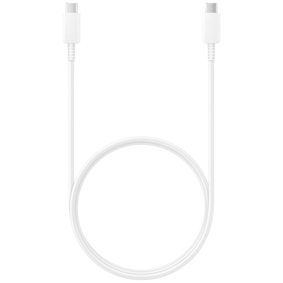 Data кабел Samsung Type-C /Type-C Data Cable 5A 1.m - Бял, EP-DN975