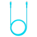 Data кабел ttec USB-C - USB-C 60W PD/QC Fast Charging/Data Cable - 120cm - Neon Blue