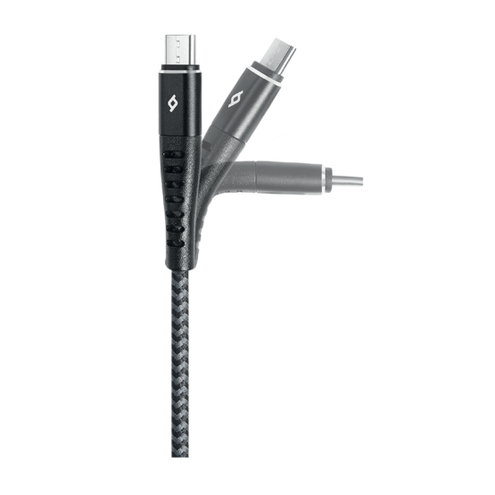 Кабел ttec ExtremeCable Charge / Data Cable , Micro USB , 150 cm - Черен