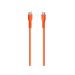 Data кабел ttec USB-C - USB-C 60W PD/QC Fast Charging/Data Cable - 120cm - Neon Orange