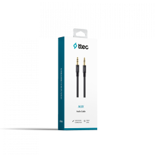 Кабел ttec 3.5mm, Sterio Aux, Cable, 1m