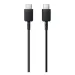 Data кабел Samsung USB-C/USB-C Data Cable 5A 1m - Черен, EP-DN975BBE