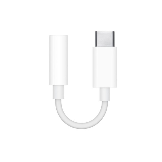 Адаптер Apple USB-C/3,5mm Adapter - Бял, MU7E2ZM/A