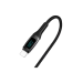 Data кабел ttec AlumiCable LCD USB-C – USB-C 100W PD/QC Fast Charging/Data Cable, 150cm - Черен