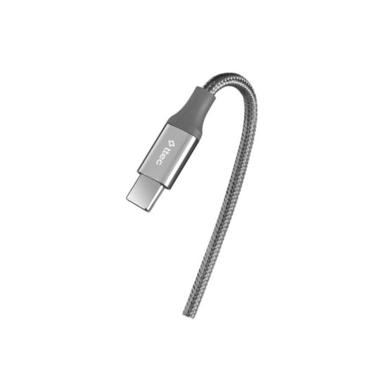Data кабел ttec AlumiCable Type-C - Type-C 150cm 100W Fast Charge Cable - Space Grey